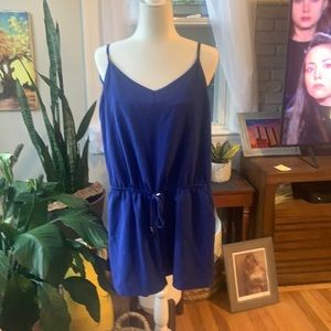 Blue romper